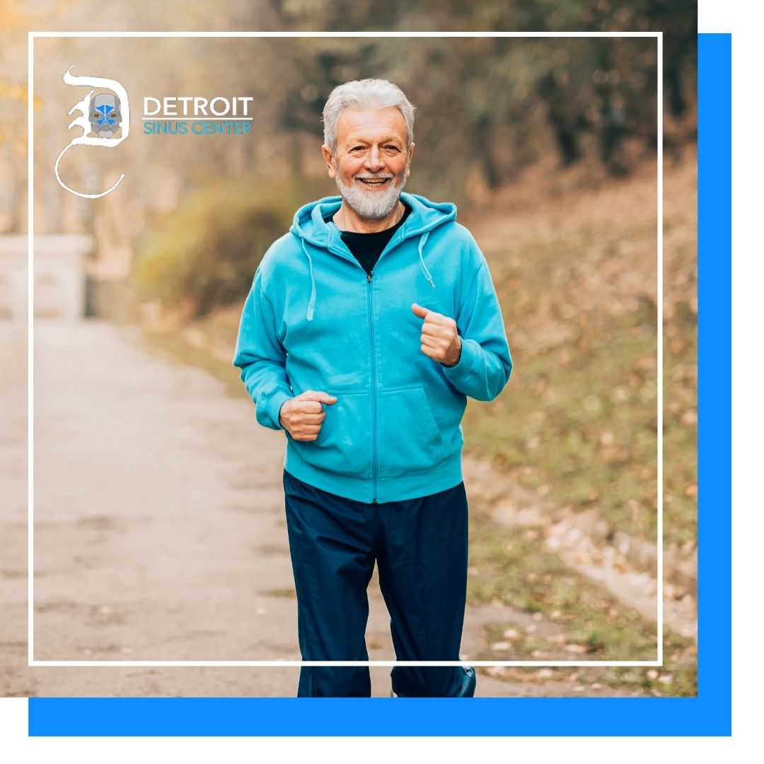 img of a man running