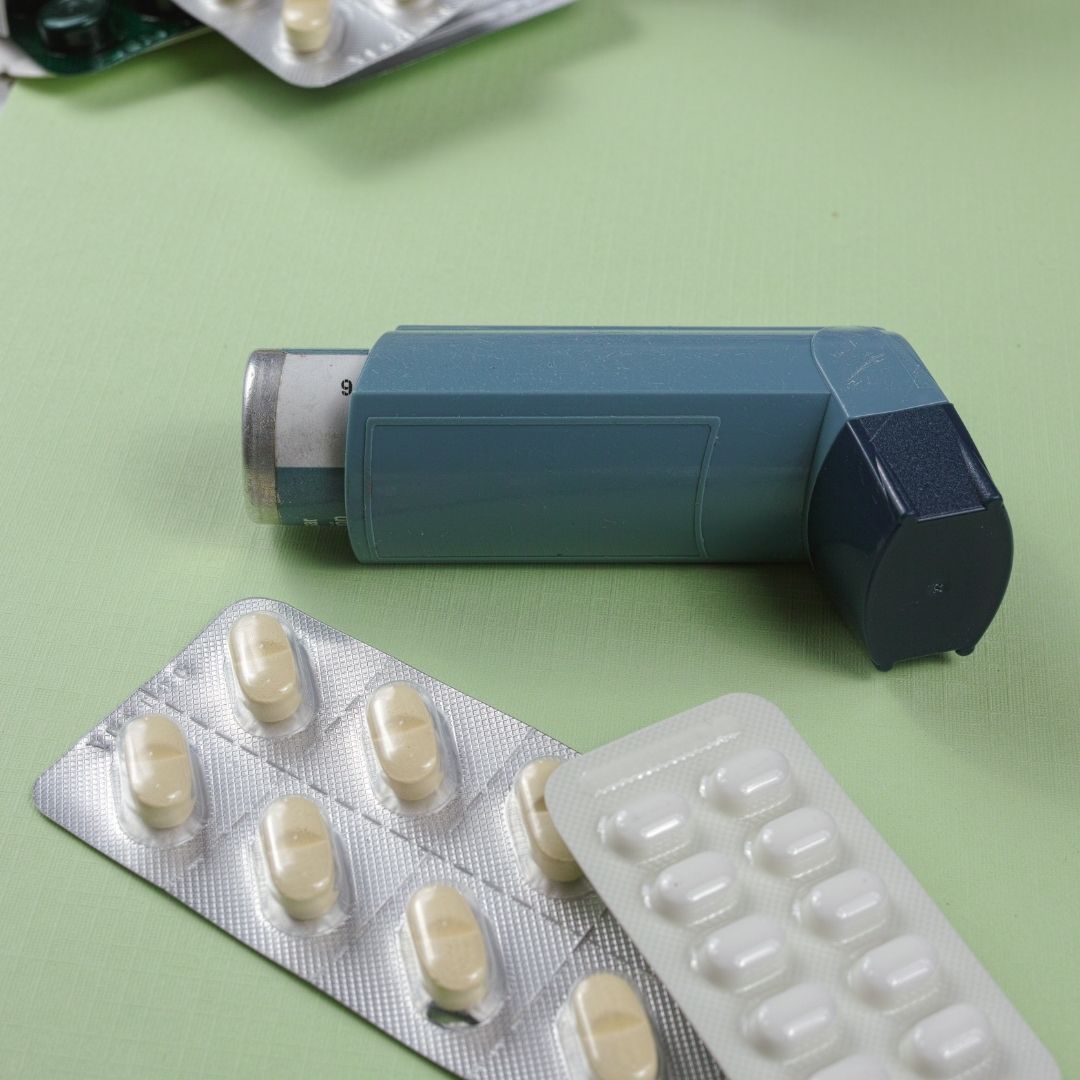 inhaler and allergy meds
